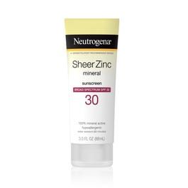 Neutrogena Sheer Zinc Dry-Touch Sunscreen Lotion - SPF 30