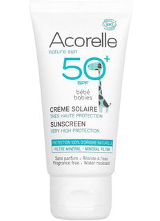 Acorelle SPF50+ Babies 3 Months and Up