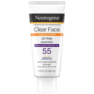 Neutrogena Clear Face Liquid Lotion Sunscreen With SPF 55