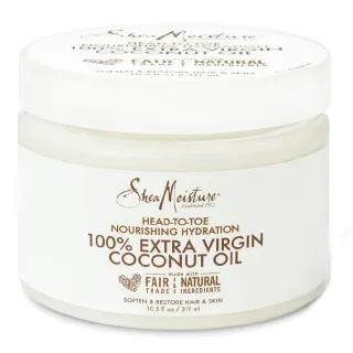 SheaMoisture Head-to-Toe Nourishing Hydration, 100% Virgin Coconut Oil