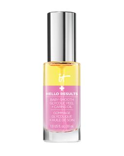It Cosmetics Hello Results Baby-Smooth Glycolic Peel + Caring Oil