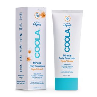 Coola Exp. 6/24 -Mineral Body Organic Sunscreen Lotion SPF 30 - Tropical Coconut - Final Sale