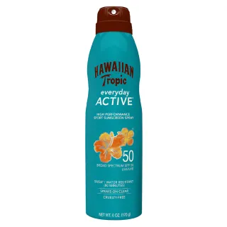 Hawaiian Tropic Island Sport Clear Spray Sunscreen SPF 50