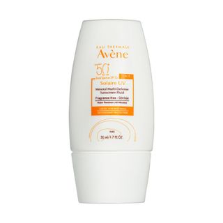 Avène Solaire UV Mineral Multi-Defense Sunscreen Fluid SPF 50+