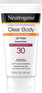 Neutrogena Clear Body Oil-Free Sunscreen SPF 30