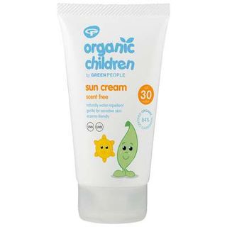 Green People Organic Children Scent Free Sun Lotion SPF30