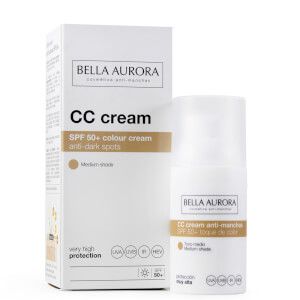 Bella Aurora Anti-Dark Spots CC Cream SPF50+ Medium Shade