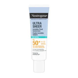 Neutrogena Ultra Sheer Invisible Fluid Sunscreen Oil Control SPF 50+