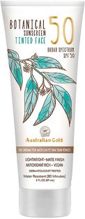 Australian Gold Botanical Tinted Face Sunscreen SPF 50