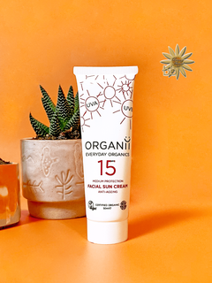 ORGANii SPF 15 Mineral Anti-Ageing Facial Sun Cream — ORGANii