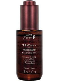 100% PURE Multi Vitamin Antioxidants PM Facial Oil