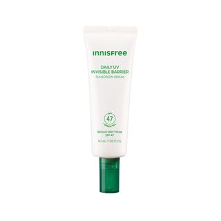 innisfree Daily UV Invisible Barrier Sunscreen Serum Broad Spectrum SPF 47 with Green Tea