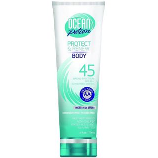 Ocean Potion Protect & Renew Body Sunscreen Lotion, SPF 45