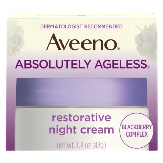 Aveeno Absolutely Ageless Restorative Night Face Cream Blackberry