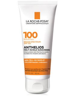 La Roche-Posay Anthelios Melt-In Milk Sunscreen for Face & Body SPF 100