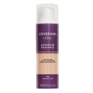 CoverGirl Age-Defying Liquid Makeup Sunscreen, Natural Ivory 115