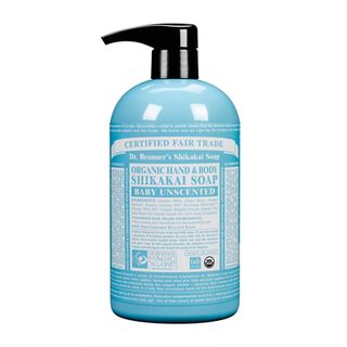 Dr. Bronner's s Organic Shikakai Baby Unscented Hand and Body Soap