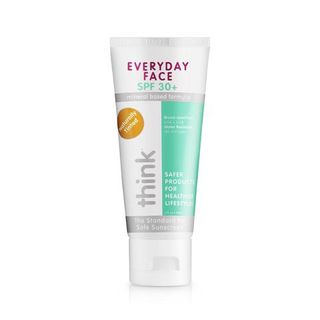 Thinkbaby and Thinksport Safer Products for Healthier Babies to Athletes Think Everyday Face Sunscreen - Naturally Tinted