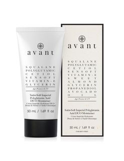 Avant Skincare Satin-Soft Imperial Polyglutamic Acid DUO Moisturiser