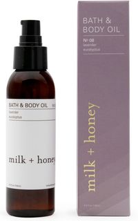 Milk + Honey Lavender, Eucalyptus Bath & Body Oil No.08