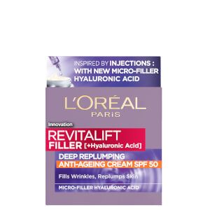 L'Oréal Paris Revitalift Filler Hyaluronic Acid Anti-Ageing SPF50 Day Cream