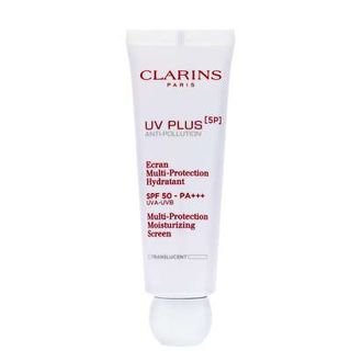 Clarins UV Plus [5P] Anti-Pollution Multi-Protection Moisturizing Screen SPF50 Translucent