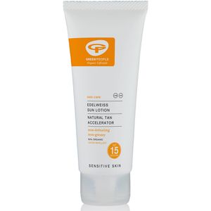 Green People Sun Lotion SPF15 With Sun Tan Accelerator