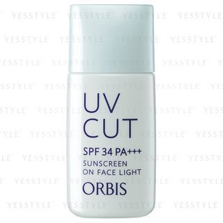Orbis UV Cut Sunscreen On Face Light SPF 34 PA+++