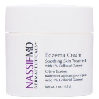 NassifMD Dermaceuticals Soothing Skin Treatment Cream with 1% Colloidal Oatmeal to Relieve Eczema, Skin Irritations or Post Treatment Skin