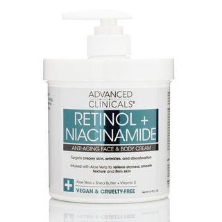 ADVANCED CLINICALS Retinol + Niacinamide Crepey Skin Cream