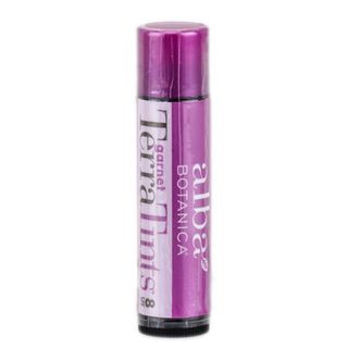 Alba Botanica Terra Tints Lip Balm SPF 8 - Color : Garnet