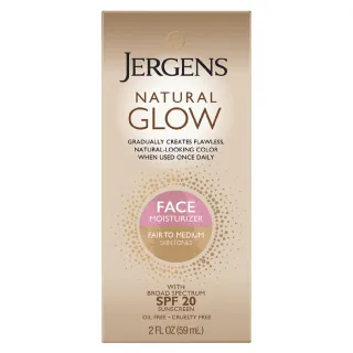 Jergens Face Moisturizer SPF 20 Self Tanner Fair to Medium