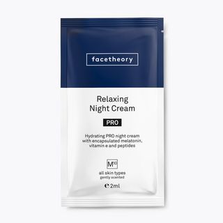 Facetheory Relaxing Night Cream M10 PRO with Encapsulated Melatonin, Vitamin E and Peptides