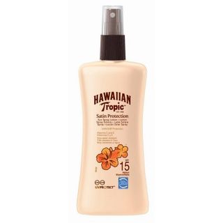 Hawaiian Tropic Satin Protection Sun Lotion Spray SPF 15