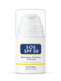 SOS SERUM SKINCARE SOS SPF 50 Sun Cream, — SOS SERUM SKINCARE