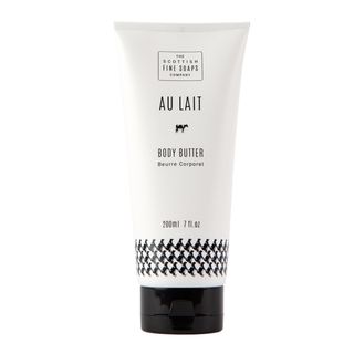 Scottish Fine Soaps Au Lait Milk Body Butter in a Tube