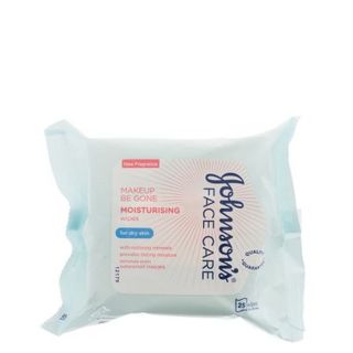 Johnson's Baby Face Care Moisturising Wipes Dry Skin - 25 wipes