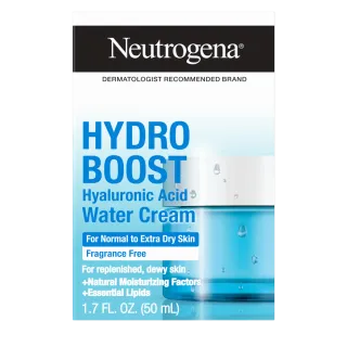 Neutrogena Hydro Boost Hyaluronic Acid Water Cream Fragrance Free Facial Moisturizer