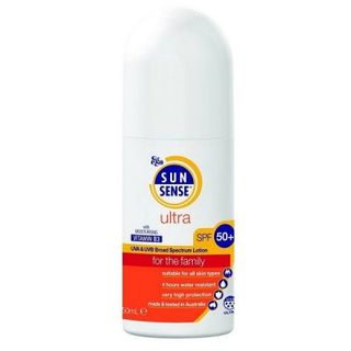 SunSense Ultra Sun UVA UVB Broad Spectrum Roll-On Lotion SPF50+