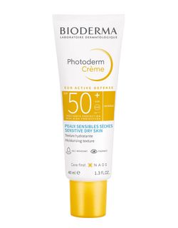 Bioderma Photoderm Crème SPF 50+ Face Cream sunscreen moisturiser light texture for dry sensitive skin