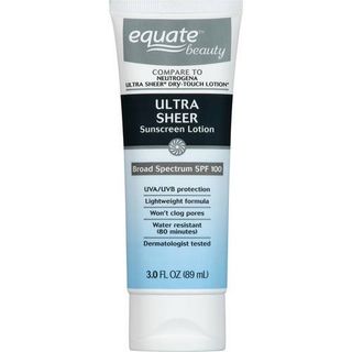 Equate Beauty Ultra Sheer Sunscreen Lotion, SPF 100