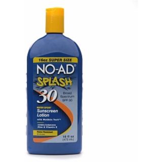 NO-AD Splash Watersport Sunscreen Lotion SPF 30