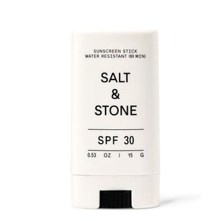 Salt & Stone Natural Premium Sunscreen Face Stick SPF 30, Water Resistant - 0.53 Ounce