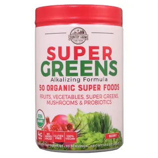 Country Farms Super Greens Super Food & Berry Blend