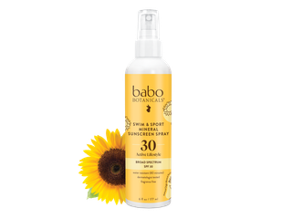 Babo Botanicals Swim & Sport Mineral Sunscreen Spray SPF30