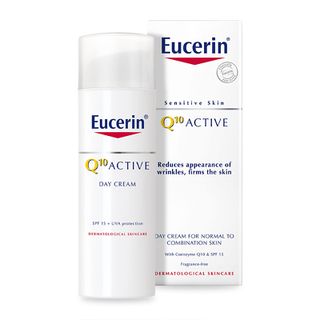Eucerin Q10 Active Anti-Wrinkle Day Cream for Normal to Combination Skin SPF15