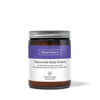 Facetheory Glycomide Body Cream B1 with 9% Glycolic Acid and Ceramide 3 Bergamot