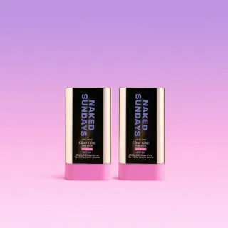 Naked Sundays USA Shimmer Sun Stick Duo