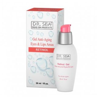 DR SEA Gel for the area around the eyes and lips with retinol