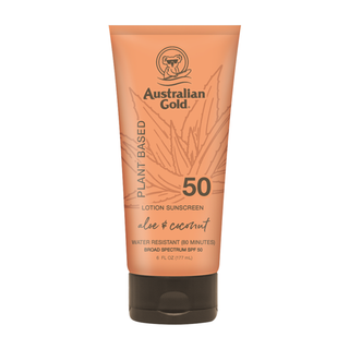 Australian Gold Plant Based Lotion Sunscreen, Aloe & Coconut, SPF 50